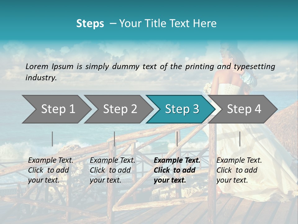 Islands Dream Veil PowerPoint Template