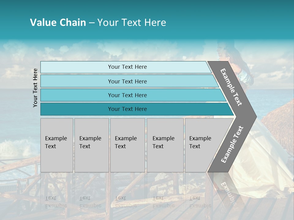Islands Dream Veil PowerPoint Template