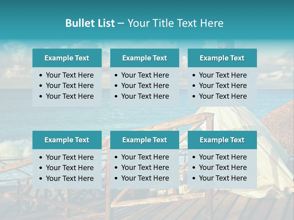 Islands Dream Veil PowerPoint Template