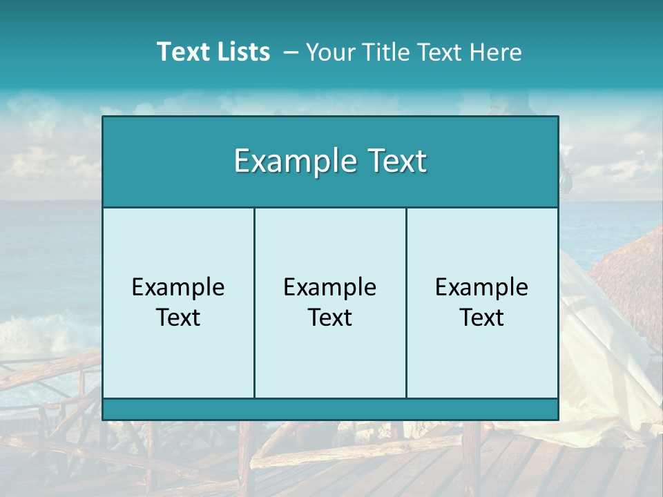 Islands Dream Veil PowerPoint Template