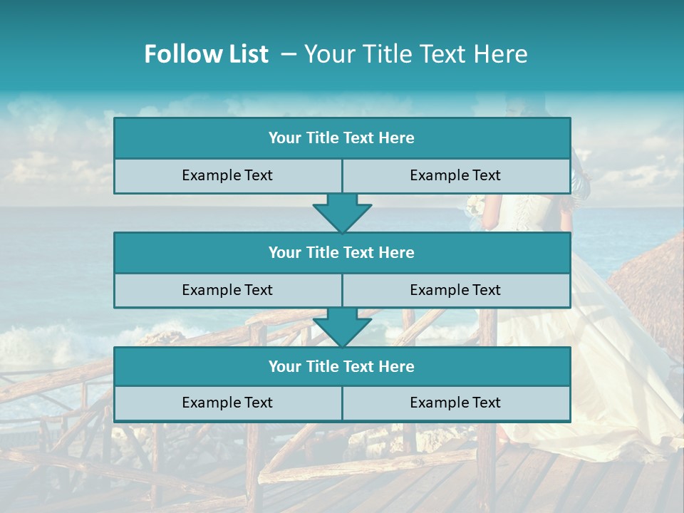 Islands Dream Veil PowerPoint Template