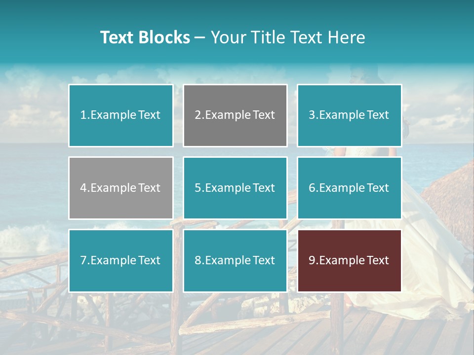 Islands Dream Veil PowerPoint Template