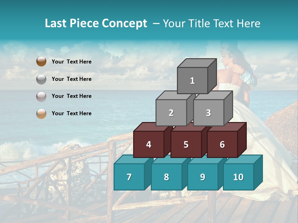 Islands Dream Veil PowerPoint Template