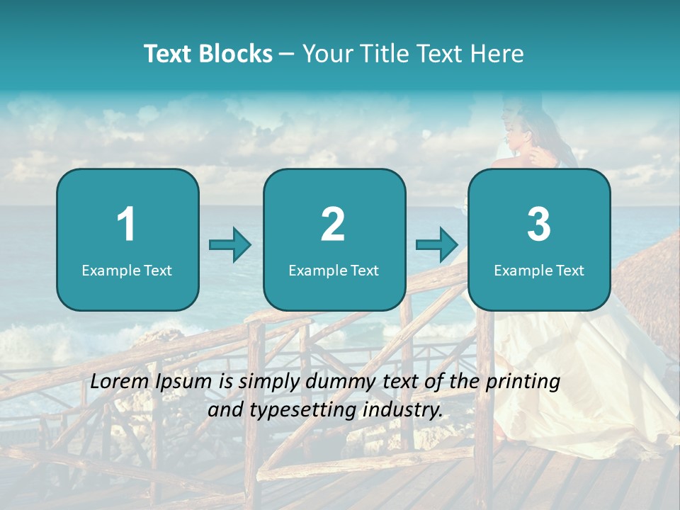 Islands Dream Veil PowerPoint Template