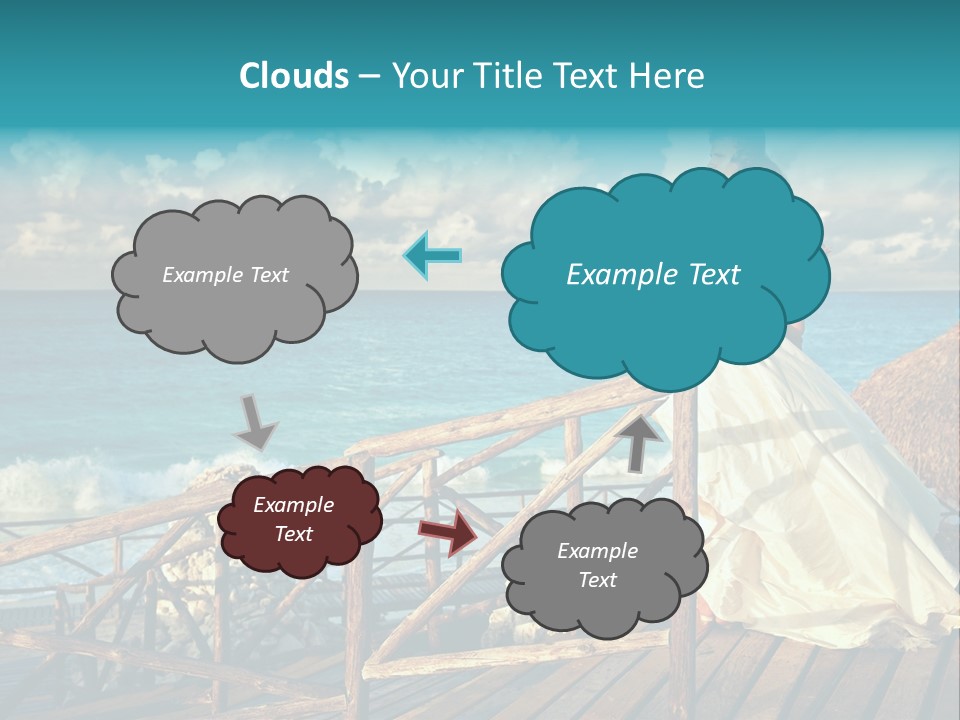 Islands Dream Veil PowerPoint Template