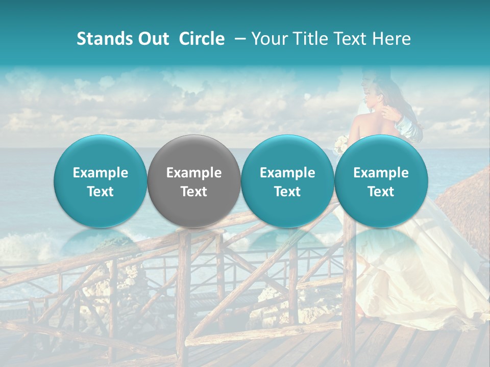 Islands Dream Veil PowerPoint Template