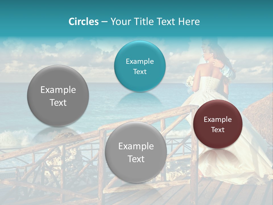 Islands Dream Veil PowerPoint Template