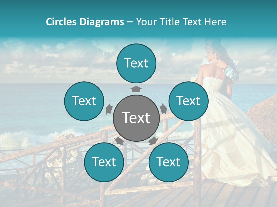 Islands Dream Veil PowerPoint Template