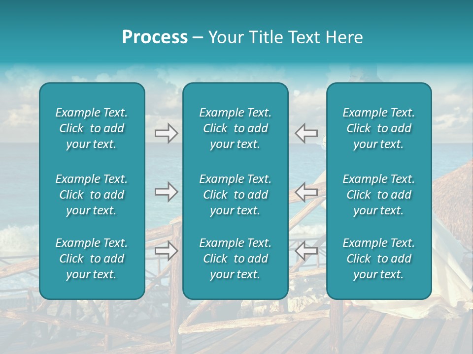 Islands Dream Veil PowerPoint Template