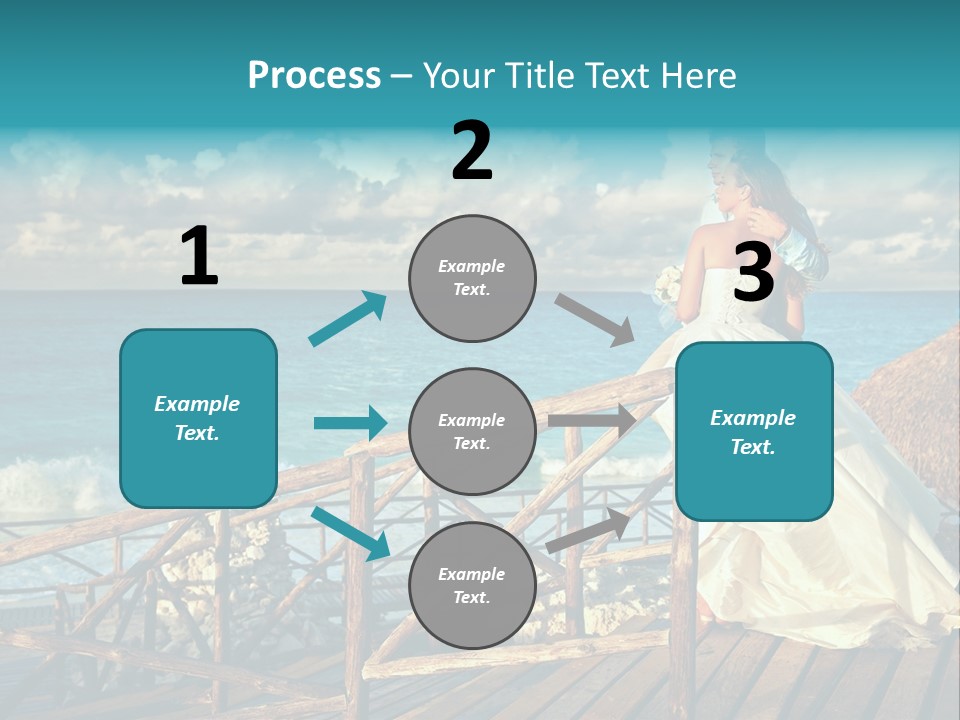 Islands Dream Veil PowerPoint Template