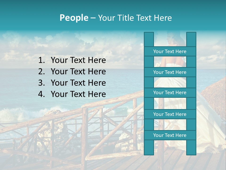 Islands Dream Veil PowerPoint Template