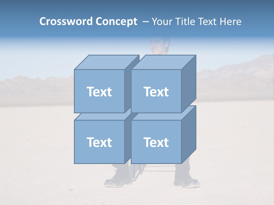 Young Attractive Vision PowerPoint Template