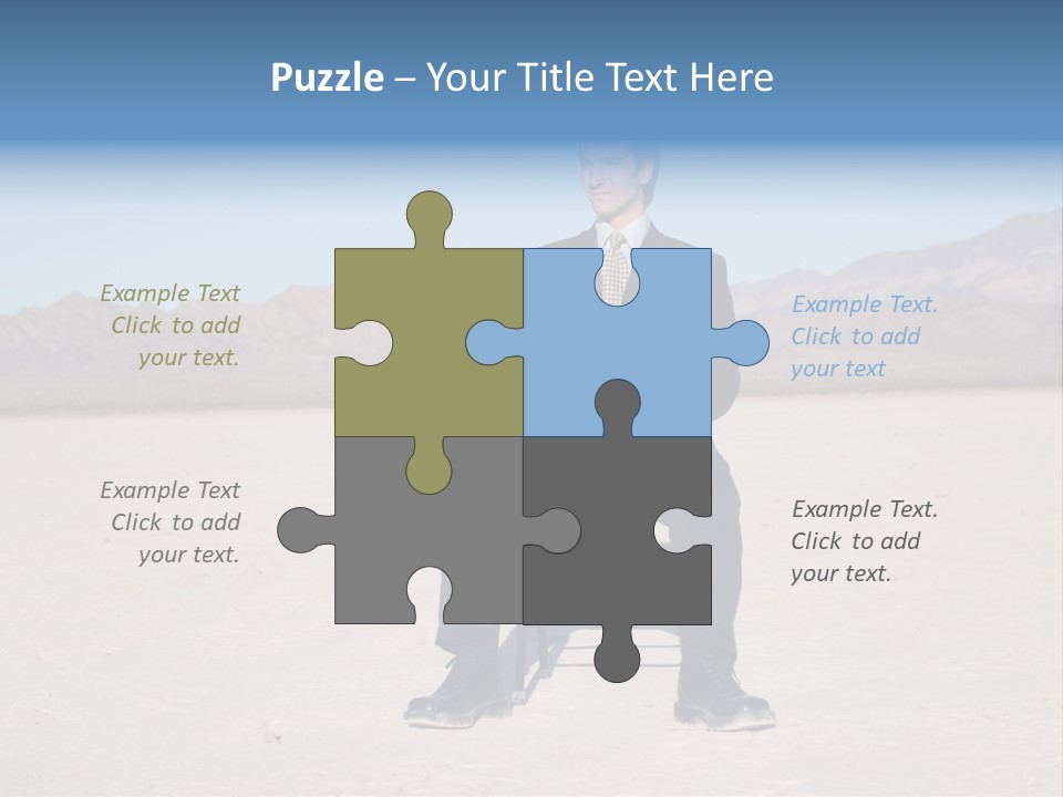 Young Attractive Vision PowerPoint Template