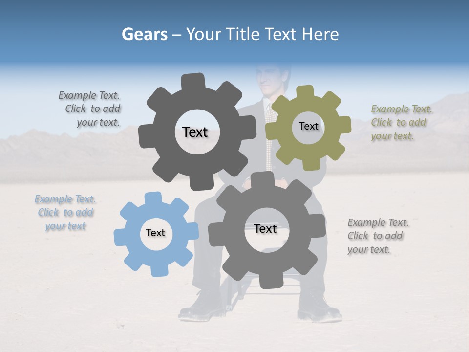 Young Attractive Vision PowerPoint Template