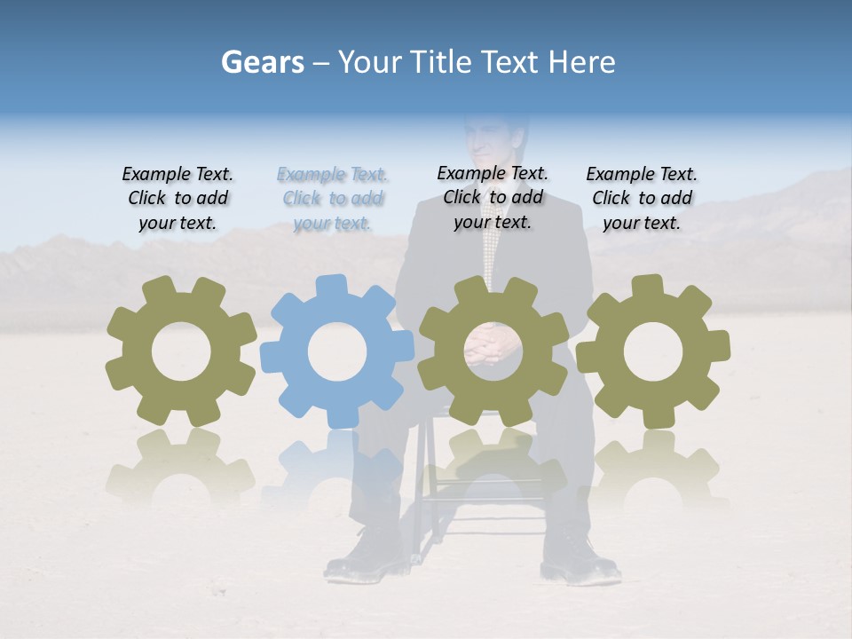 Young Attractive Vision PowerPoint Template