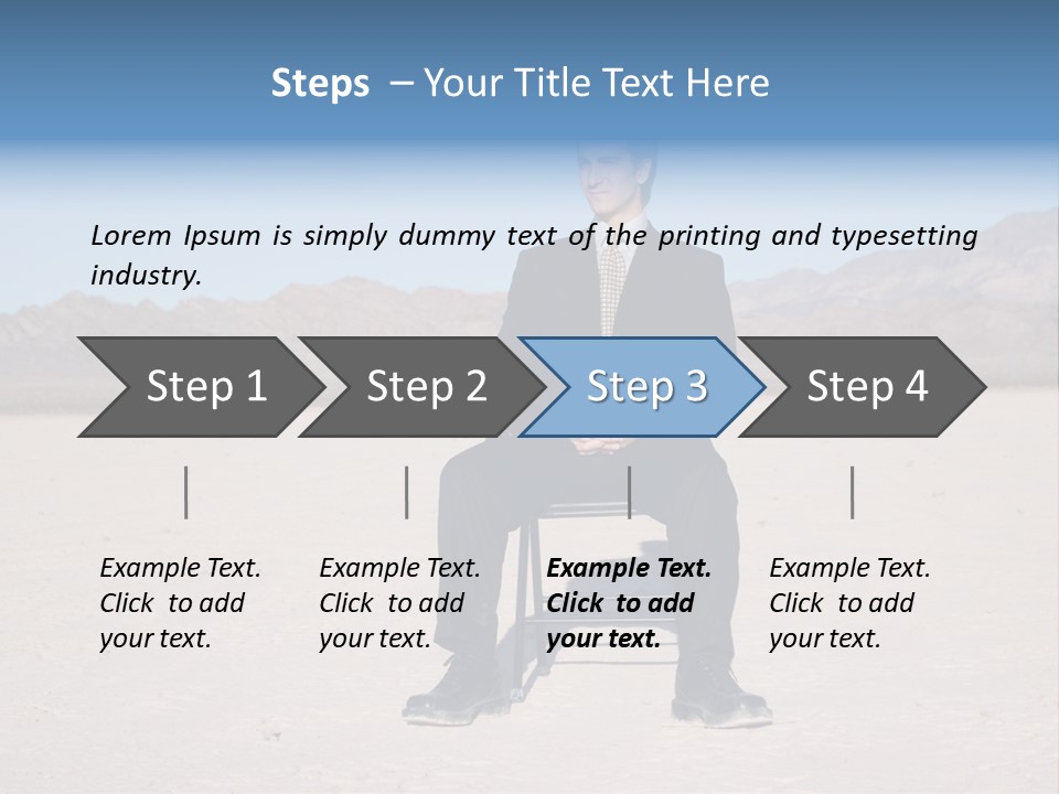 Young Attractive Vision PowerPoint Template
