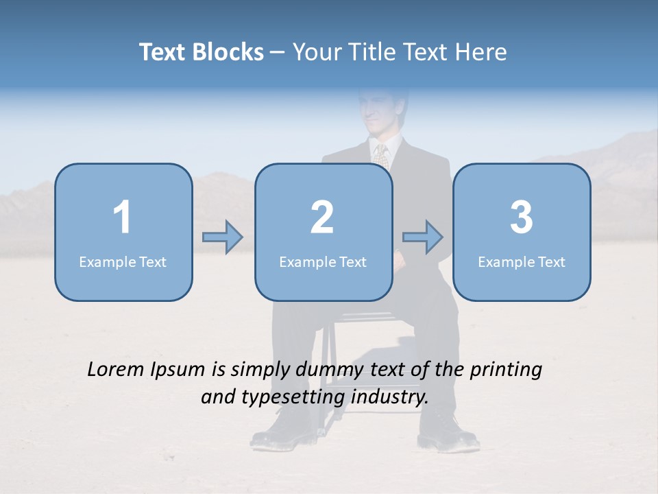 Young Attractive Vision PowerPoint Template