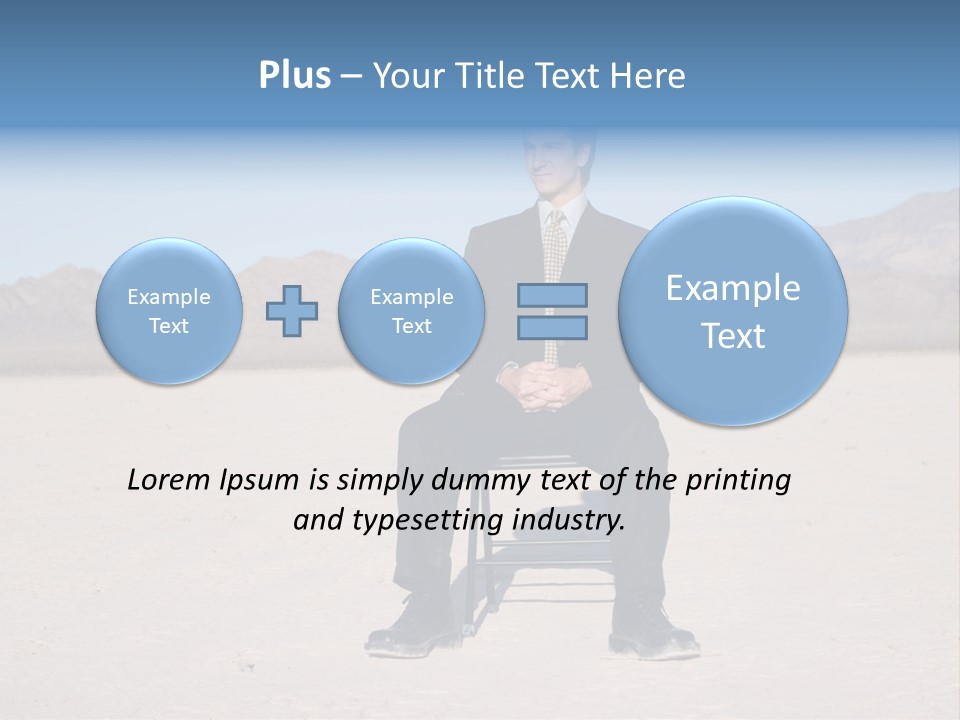 Young Attractive Vision PowerPoint Template