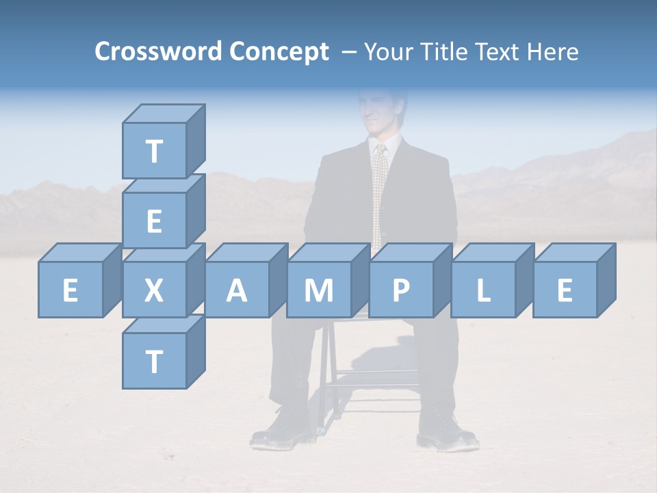 Young Attractive Vision PowerPoint Template