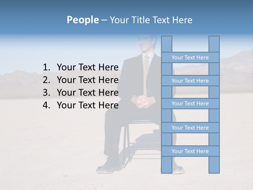 Young Attractive Vision PowerPoint Template