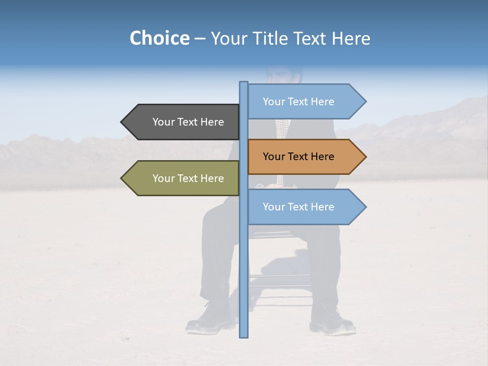 Young Attractive Vision PowerPoint Template