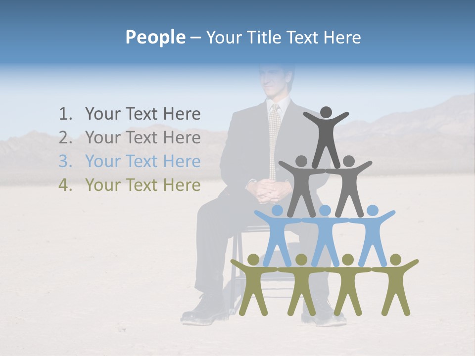 Young Attractive Vision PowerPoint Template