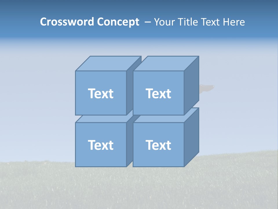 Man Ceo Kicking PowerPoint Template