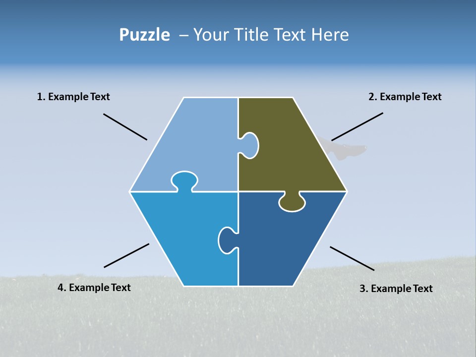 Man Ceo Kicking PowerPoint Template