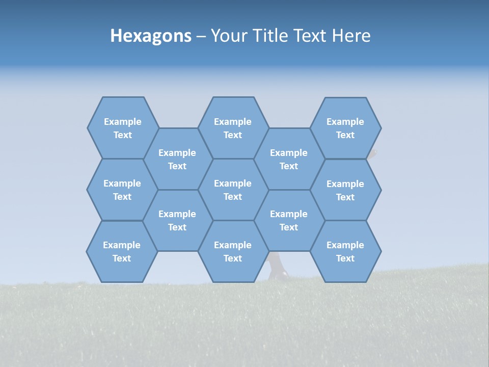 Man Ceo Kicking PowerPoint Template