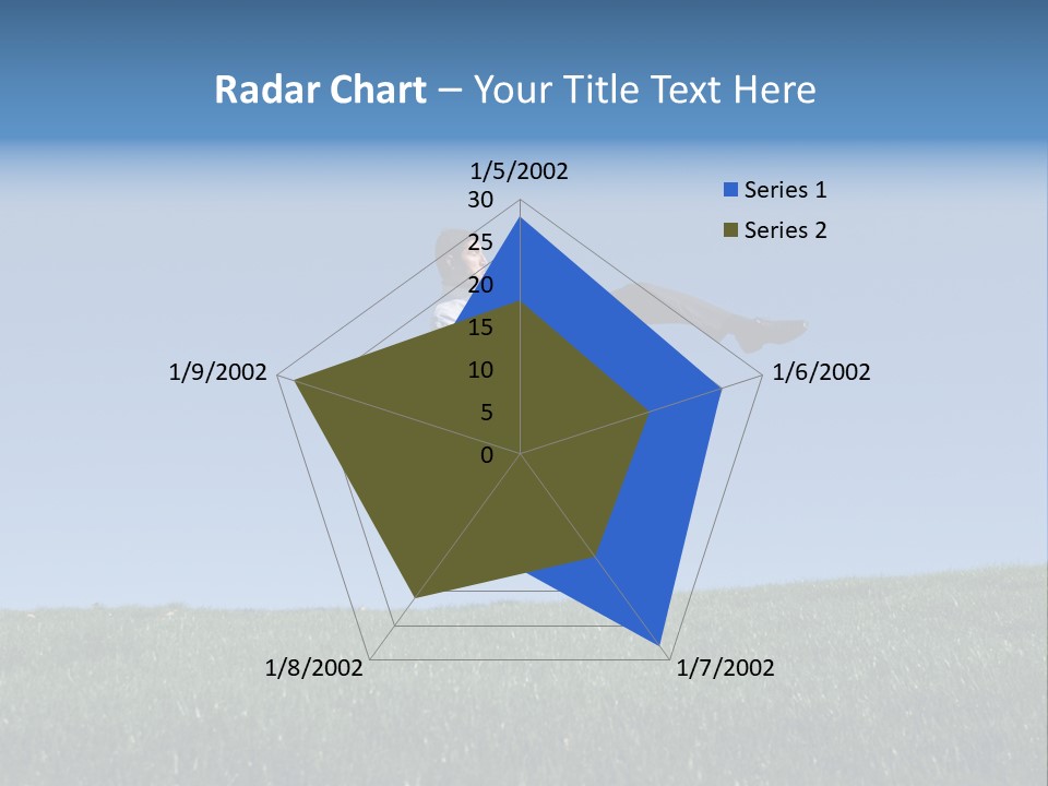 Man Ceo Kicking PowerPoint Template