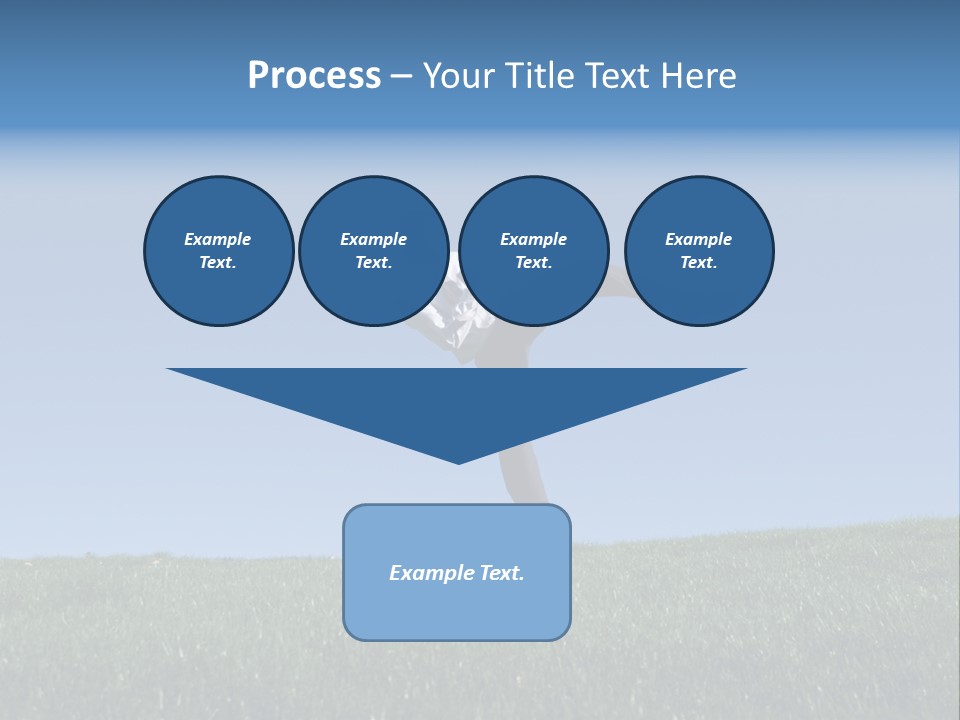 Man Ceo Kicking PowerPoint Template