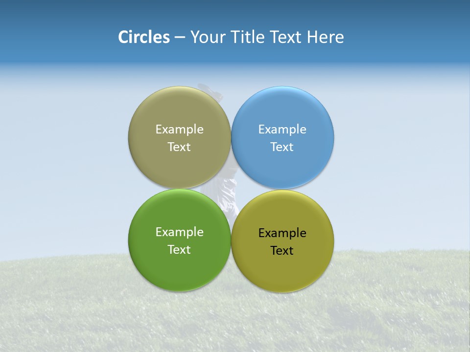 Success Nature Manager PowerPoint Template