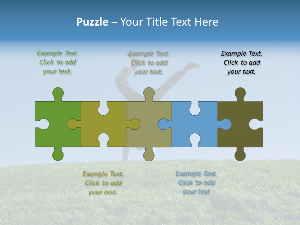 Success Nature Manager PowerPoint Template