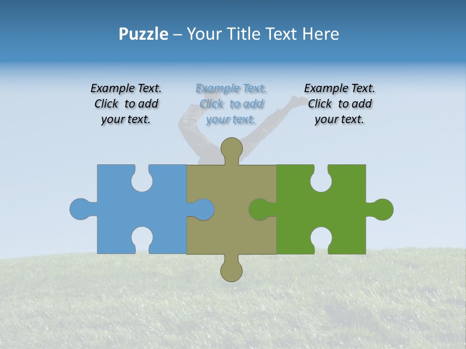 Success Nature Manager PowerPoint Template