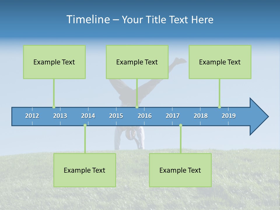 Success Nature Manager PowerPoint Template