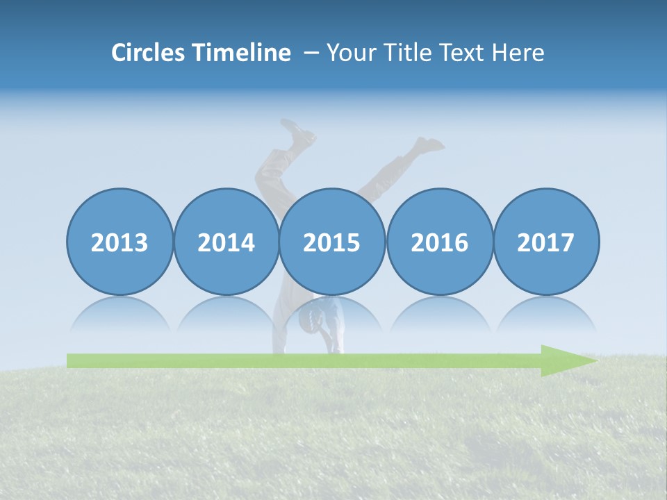 Success Nature Manager PowerPoint Template