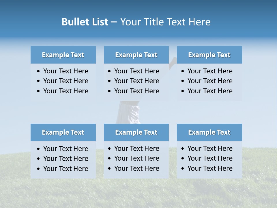 Success Nature Manager PowerPoint Template