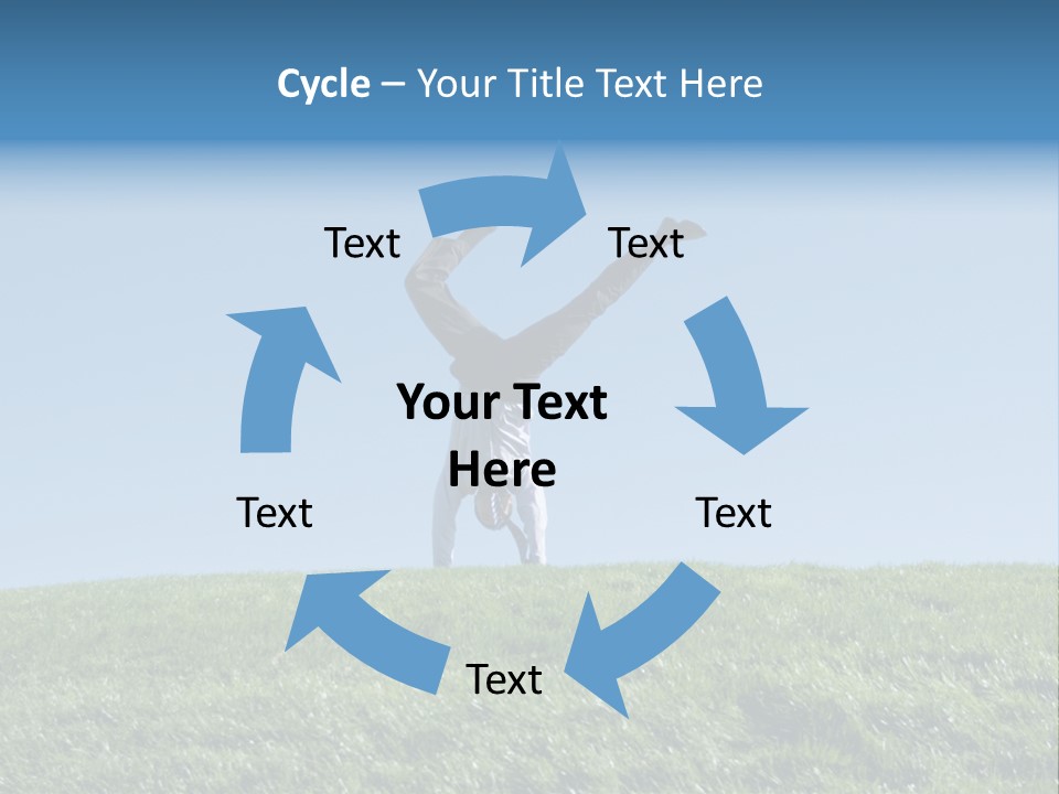Success Nature Manager PowerPoint Template
