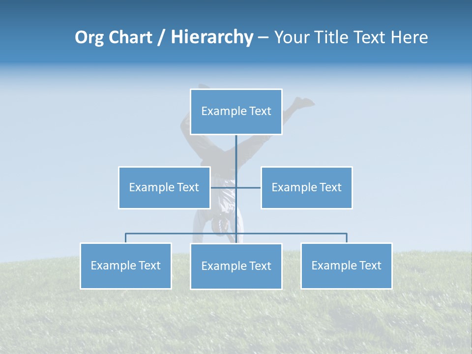 Success Nature Manager PowerPoint Template