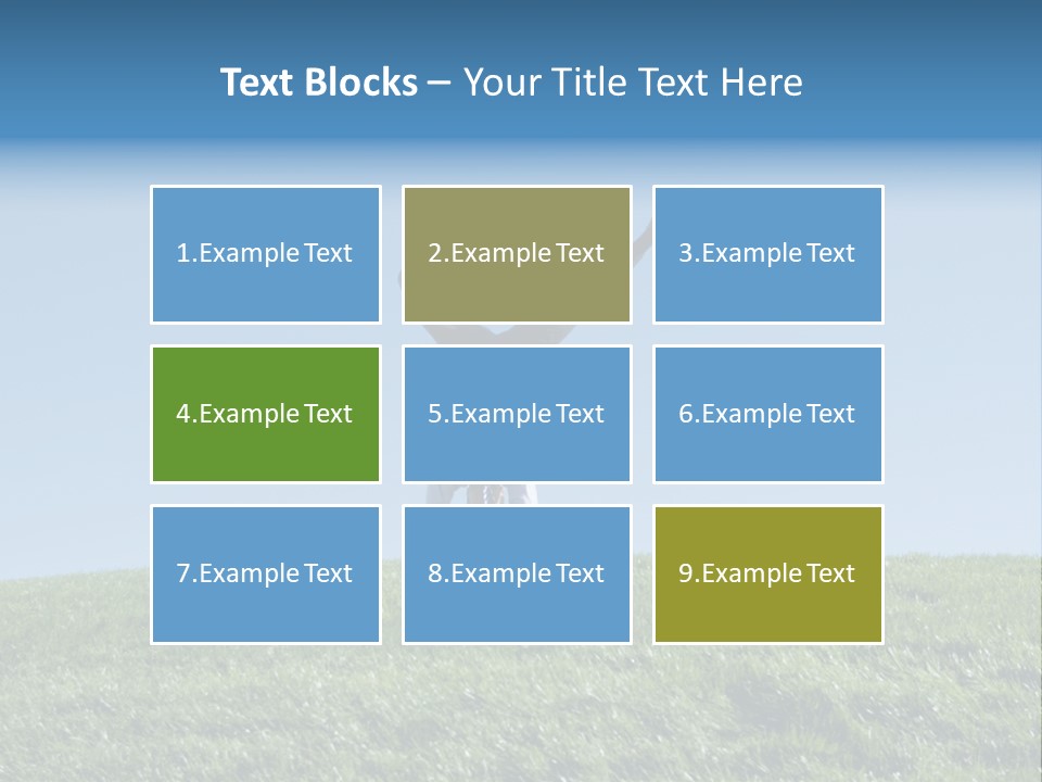 Success Nature Manager PowerPoint Template