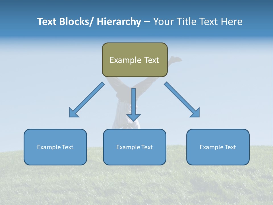 Success Nature Manager PowerPoint Template