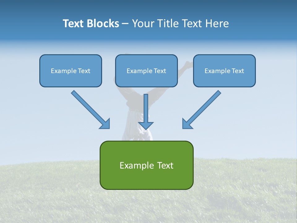Success Nature Manager PowerPoint Template