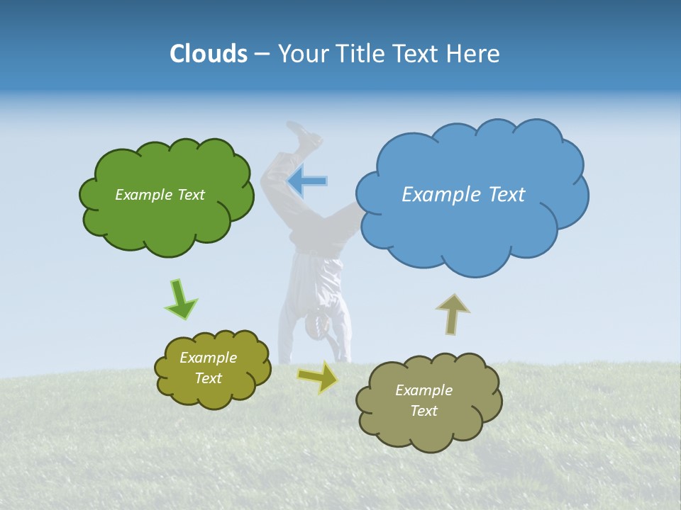 Success Nature Manager PowerPoint Template