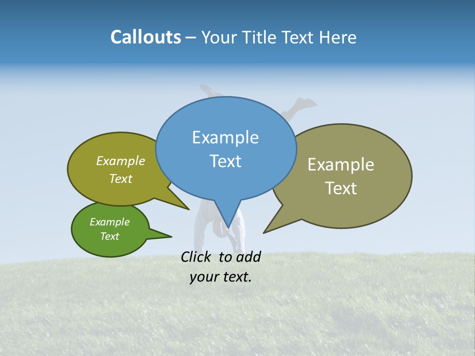 Success Nature Manager PowerPoint Template