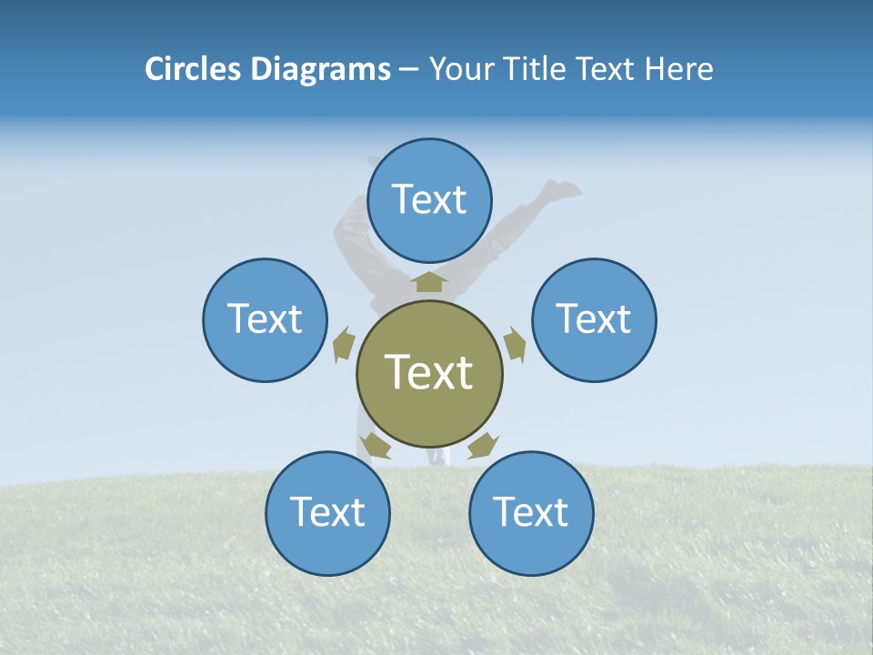 Success Nature Manager PowerPoint Template