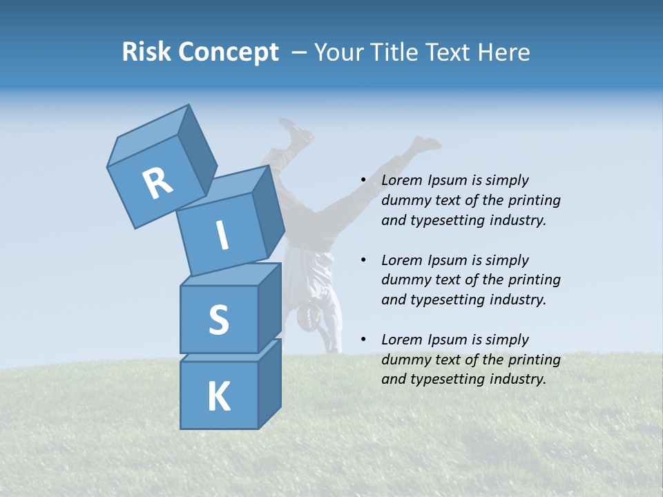 Success Nature Manager PowerPoint Template