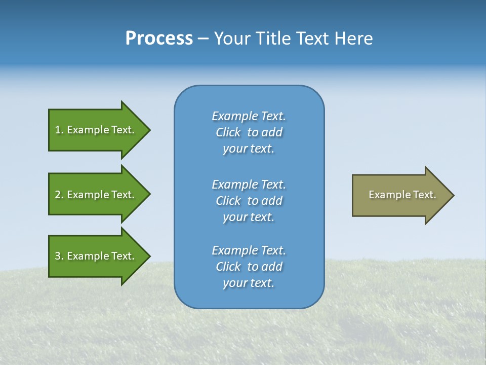 Success Nature Manager PowerPoint Template