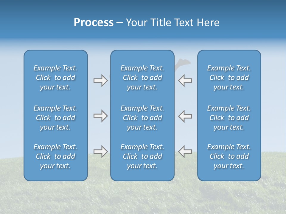 Success Nature Manager PowerPoint Template