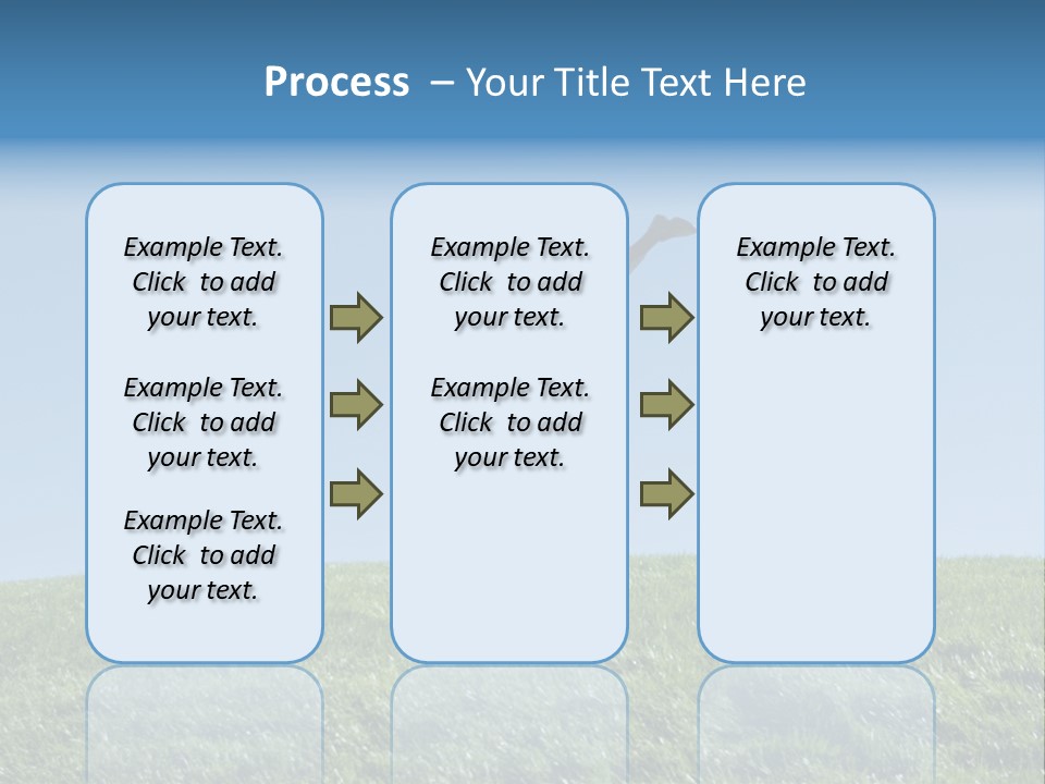 Success Nature Manager PowerPoint Template