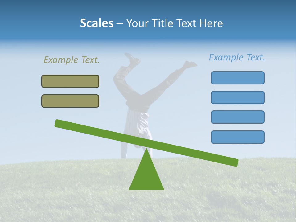 Success Nature Manager PowerPoint Template